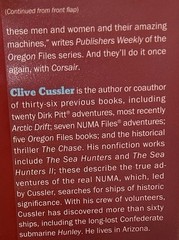 Signed x2 Corsair Clive Cussler Jack Du Brul 2009 HCDJ Putnam Books Very Good
