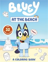 Bluey: At the Beach: A Coloring Book (Paperback or Softback)