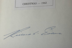 Richard L Evans SIGNED May Peace Be With You Mormon 1961 Tabernacle Choir