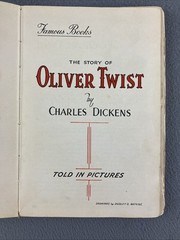 Charles Dickens The Story of Oliver Twist told in pictures D C Thomson hardback