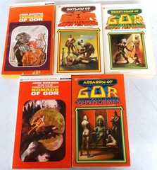 Lot of 27: John Norman complete GOR Series Tarl Cabot 1-25 DAW, DelRey, plus 2