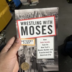 Wrestling with Moses by Anthony Flint Urban Planning History Book – ACCEPTABLE