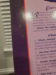 Nexus: The Infinite City, Realities on the Edge, RPG setting Daedalus Games 1994
