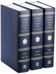 A Commentary on the Old and – Hardcover, by Jamieson Robert; Fausset – Very Good