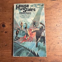 Vintage House Of Stairs Horror Paperback William Sleator 1st Printing Avon 1975