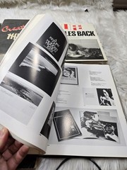 6 Vintage Art Design Annimation Graphic Print Coffee Table Books Photo B12 LIFE