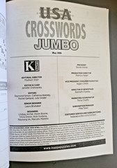 Lot of 3 Jumbo Crossword Books by Kappa -USA & 2 Superbs- 380+ Puzzle Challenges