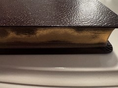 Tyndale NLT Burgundy Bonded Leather 2013 Compact Edition 6.5” X 4.5”