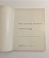 Vtg MAN AND HIS Symbols Hardcover By Carl G. Jung 1964 Edition! No Dust Jacket.