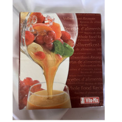 Vita-Mix Whole Food Recipes Ring Bound Cookbook Binder 2009 English