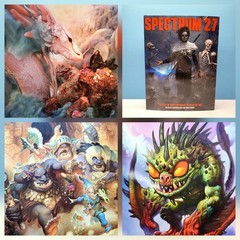 Spectrum 27: The Best in Contemporary Fantastic Art LIKE NEW Harrow the 9th