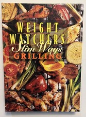 Weight Watchers Slim Ways to Grilling Spiral-Bound Hardcover 175 Pages VGC 1996
