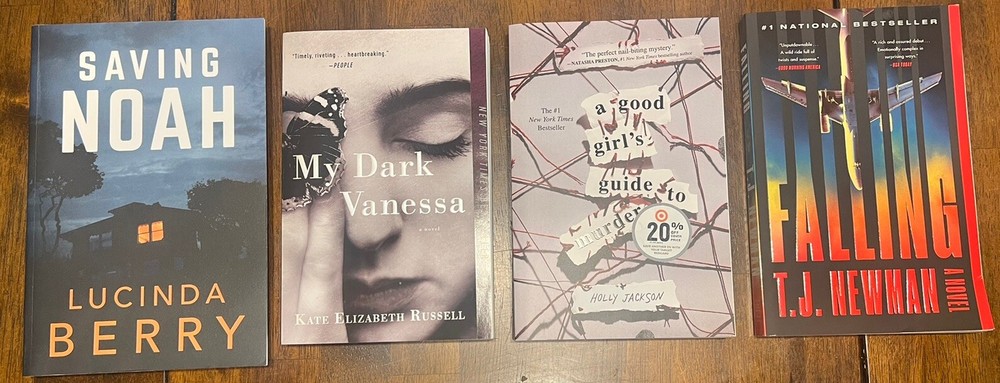 Lot 4 Viral Booktok Novels: Saving Noah, My Dark Vanessa, Good Girls Guide, Fall