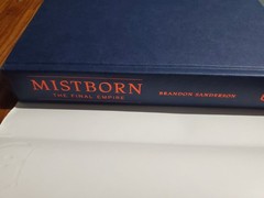 Mistborn : The Final Empire by Brandon Sanderson Signed (2006, Hardcover)