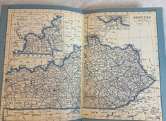 1953 Replogle World Atlas New Census Edition Hardcover
