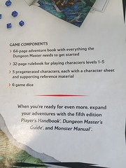 Dungeons and Dragons Starter Set Items Listed In Pictures B11