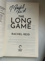 Heated Rivalry/The Long Game/Game Changer Signed Rachel Reid