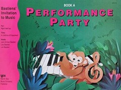 WP278 – Bastien Invitation To Music Performance Party Book A – Paperback – GOOD