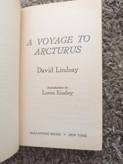 A Voyage to Arcturus by David Lindsay 1974 Ballantine Fantasy
