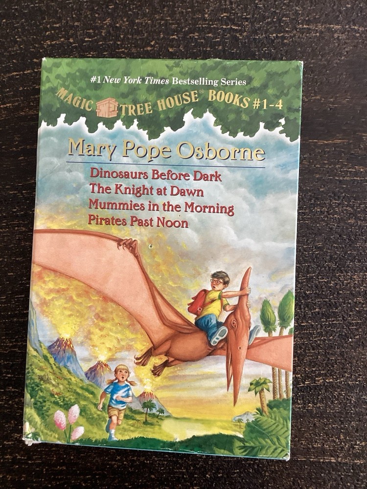 Magic Tree House Boxed Set, Books 1-4: Dinosaurs Before Dark, The Knight – GOOD