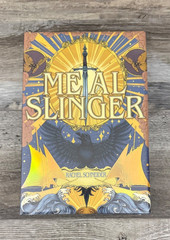 SIGNED Bookish Box METAL SLINGER Rachel Schneider SPRAYED EDGES