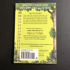 Magic Tree House #19; Tigers at Twilight by Mary Pope Osborne (1999)