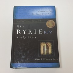 The Ryrie KJV Study Bible Hardcover (King James Version) Red Letter