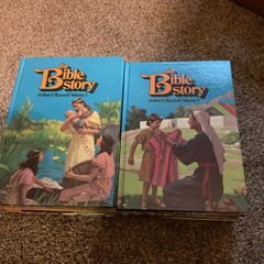 The Bible Story Complete 10 Vol. Book Full Set 1-10 Arthur Maxwell 1979