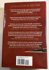 The Da vinci Code Dan Brown 2003 Doubleday 454 pages HC DJ Like new