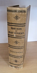 1897 HAND-BOOK OF READY REFERENCE by Andrew A. Gardenier Illustrated HORSES, etc