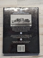 Kriegsmarine U-Boats 1939-45 Chris Bishop 2006 Illustrated WWII Submarine Guide