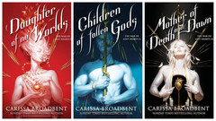 The War of Lost Hearts Series 3 books set by Carissa Broadbent Mother of Death