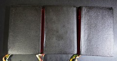 THE DIVINE OFFICE BREVIARY (Latin/English) 3 Volume Set (Leather) Slipcases 1963