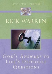 God’s Answers to Life’s Difficult Questio- 9780310273028, hardcover, Rick Warren