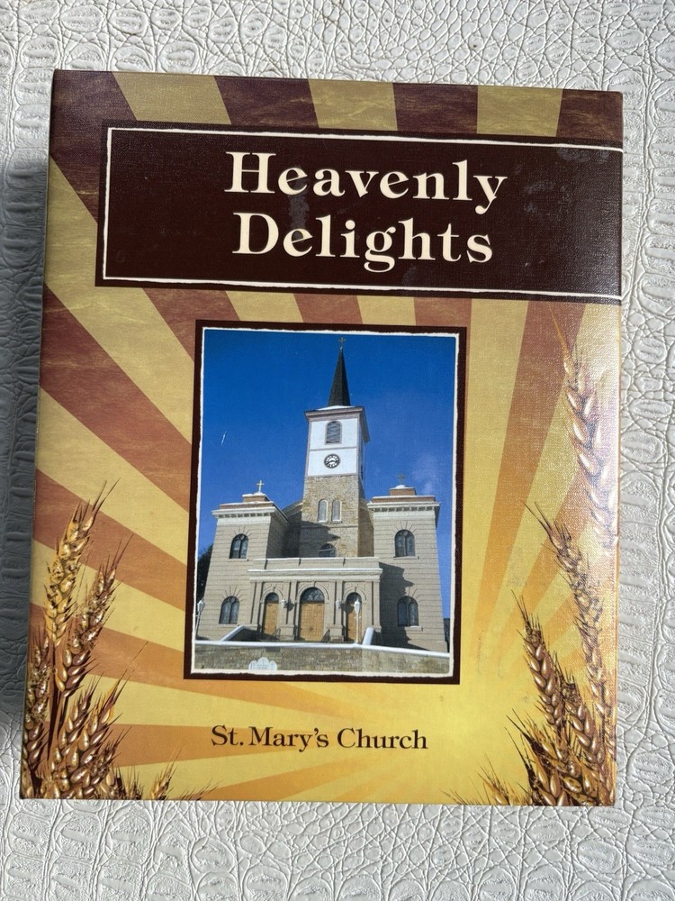 Cookbook Heavenly Delights St Mary’s Church Pennsylvania 3-Ring 354 Pages 2012