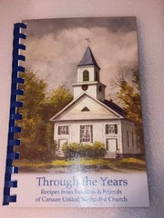 Spiral Cookbook 2008 Canaan NH United Methodist Church, Morris Press. Family Fr