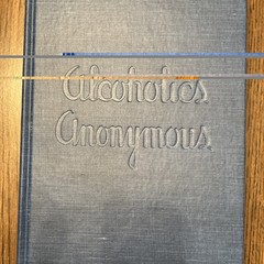 Alcoholics Anonymous 1955 Hardcover Second Edition Vintage