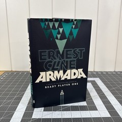 ARMADA by ERNEST CLINE, 1st Edition 1st Printing- HARDCOVER – Used good condit