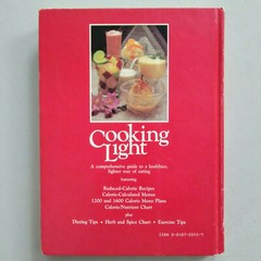 Vintage Southern Living Cooking Light Cookbook Hardcover 1983 265 Pages
