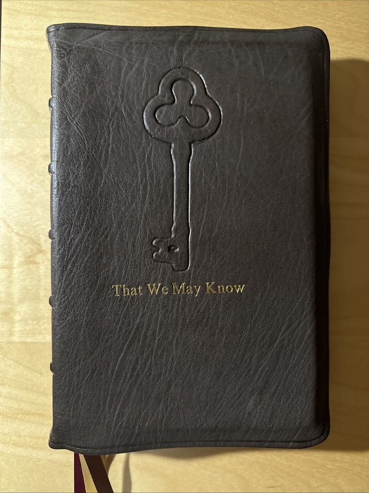NEW Legacy Standard Bible LSB, CUSTOM GOATSKIN & yapp, handy size, 1 Cor. 2:12