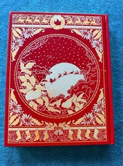 A CHRISTMAS TREASURY LEATHERBOUND HARDCOVER NEW SEALED Barnes&Noble EXCLUSIVE