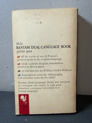 The Complete Works of François Villon Bantam Dual-Language French English 1964