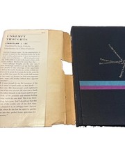 Unkempt Thoughts by Stanislaw Lec HCDJ 1962 DJ Tears/Staining
