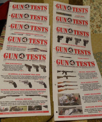 Gun Tests magazine – Lot of 10 – Sept, Nov & Dec 2014 & Jan, Feb, Mar, Apr, May
