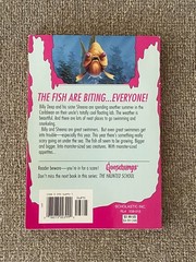 Like New 1st print Goosebumps #58 Deep Trouble II 2 w/bookmark cards ~ Stine