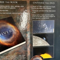 Universe The Grand Tour Book DVD Set Nicolas Cheetham Space Cosmos 2008 Unused