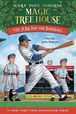A Big Day for Baseball; Magic Tree House – hardcover, Osborne, 1524713082, new