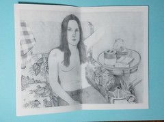 Milano Chow Rare ZINE Art Book 2009 Girly Drawings 13.5x21cm 16P