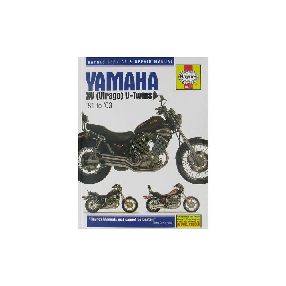 Yamaha XV V-Twins: Service and Repair Manual ’81 to ’96 – hardcover Ahlstran…