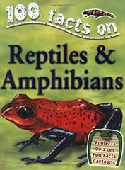 100 Facts Reptiles and Amphibians Paperback Ann Kay
